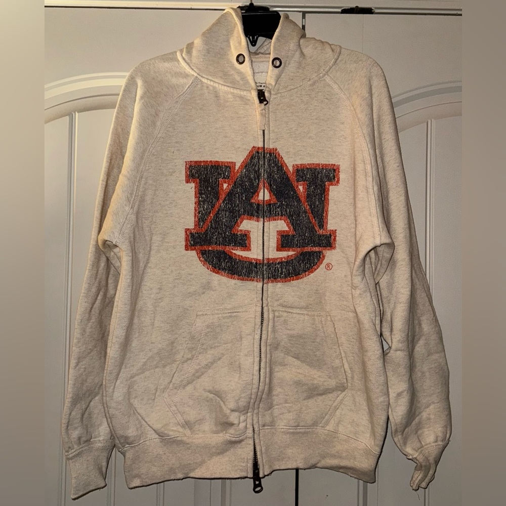Auburn zip up hoodie small.